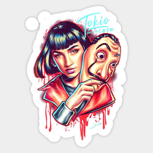 Tokio Sticker by renatodsc